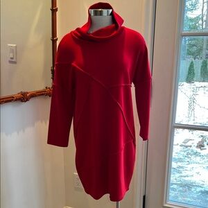 Red Long Sleeve Dress